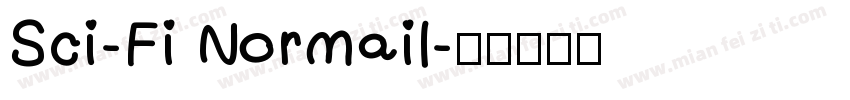 Sci-Fi Normail字体转换
